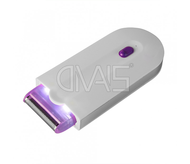 Depilatore elettrico donna con diodi led ricaricabile