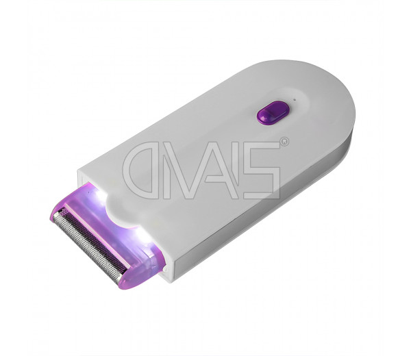 Depilatore elettrico donna con diodi led ricaricabile
