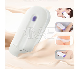 Depilatore elettrico donna con diodi led ricaricabile 2