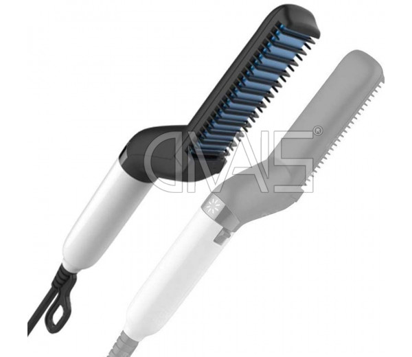 Pettine lisciante per barba e capelli