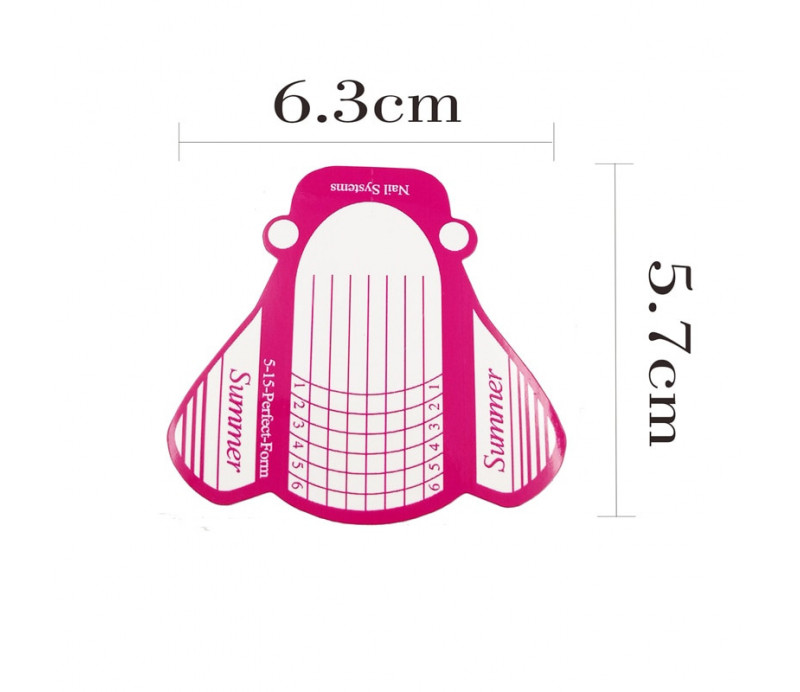 Cartine Nail MOSQUITO 500pz