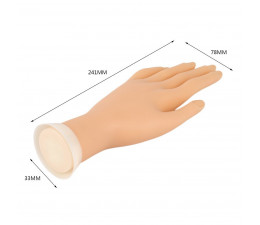 Mano Finta Per esercitazioni Nail Ricostruzione 2