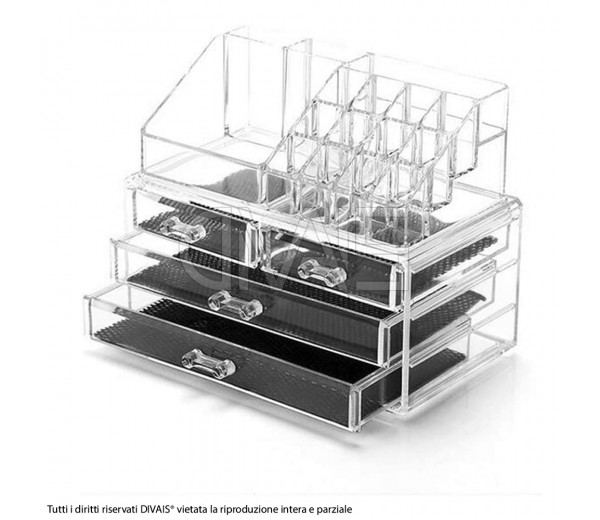 Espositore cosmetici 4 piani