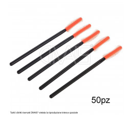 Pettine ciglia in silicone 50pz