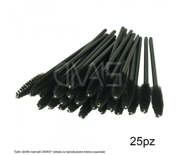 Pettine ciglia in setole 25pz