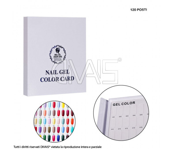 Libro espositore 120 colori