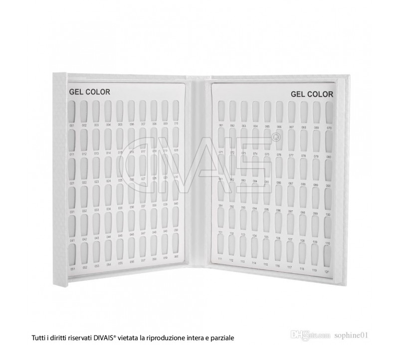 Libro espositore 216 colori