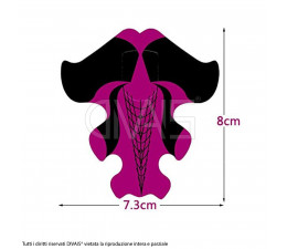 Cartine per ricostruzione unghie 500pz 2