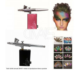 Aerografo 0,2mm ricaricabile USB spray 2