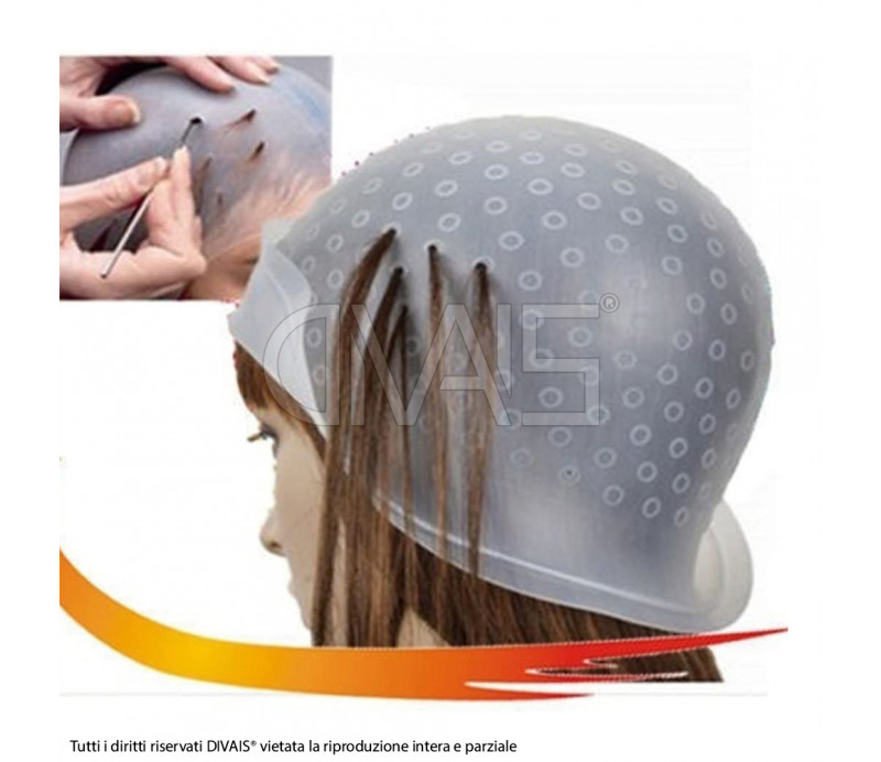 Cappello in silicone per tintura 200pz