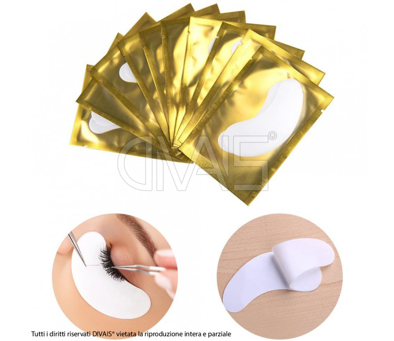 Patch per occhi applicazione per ciglia