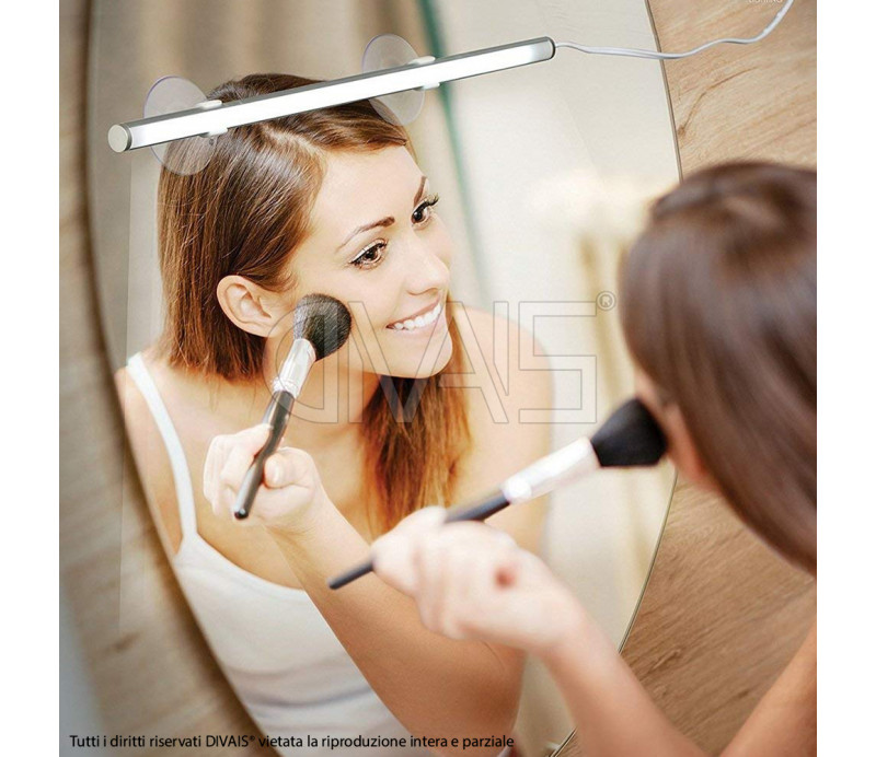 Luce a specchio con ventose