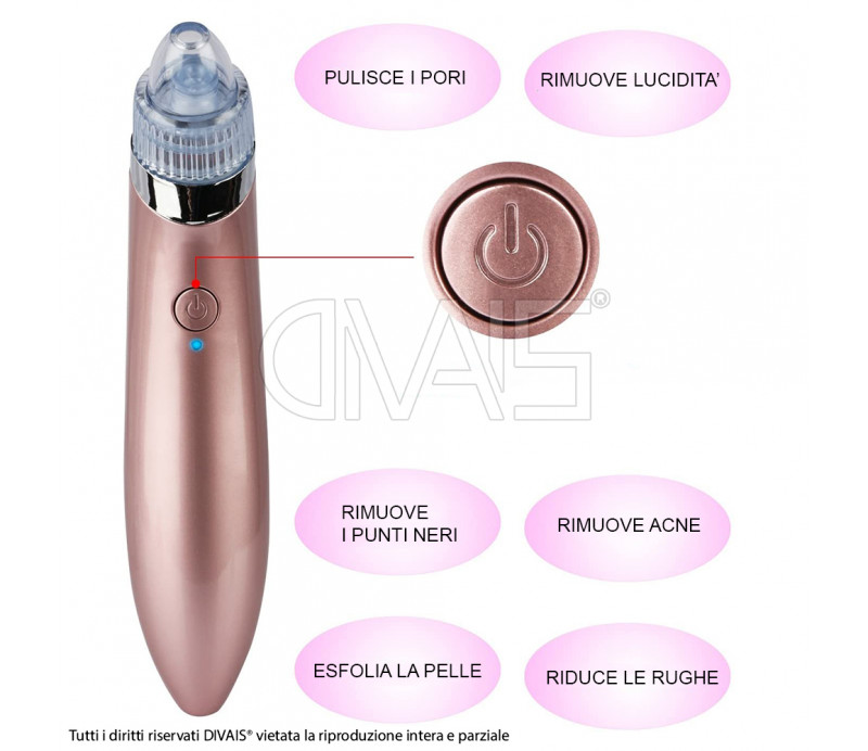 Aspiratore facciale portatile