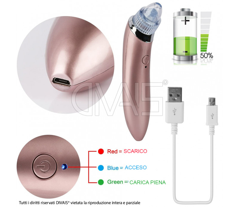 Aspiratore facciale portatile