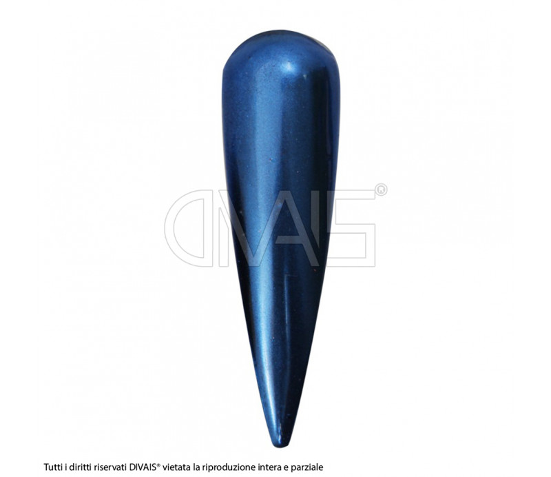 Polvere effetto specchio per unghie Blue
