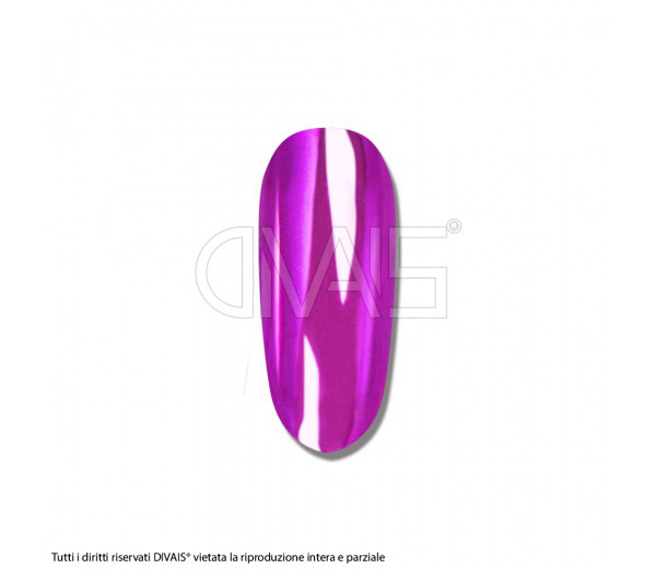 Polvere effetto specchio per unghie Violet