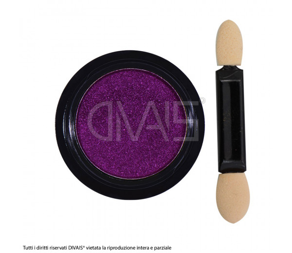 Polvere effetto specchio per unghie Violet