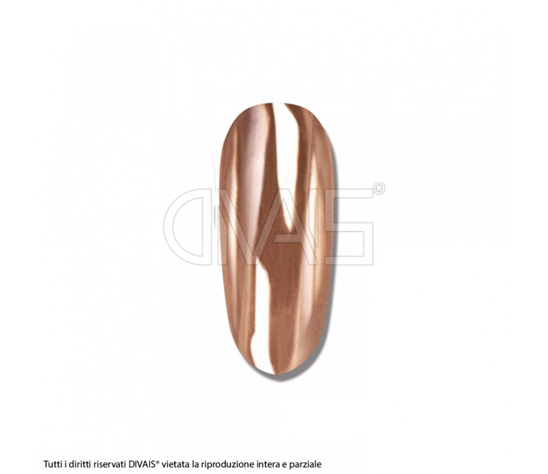 Polvere effetto specchio per unghie Bronze