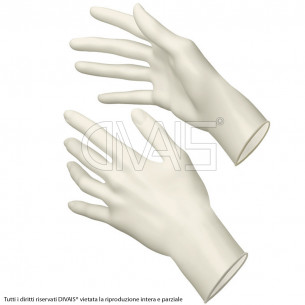 Guanti Monouso Lattice Talcati 100pz 2
