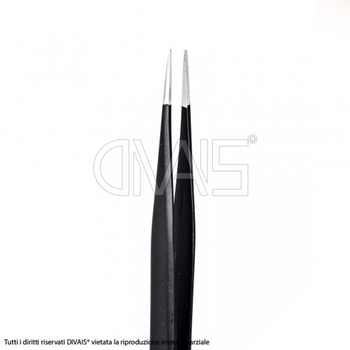 Pinzetta di precisione in acciaio dritta