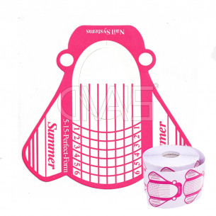 Cartine Nail MOSQUITO 500pz