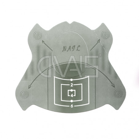Cartine Nail Mosquito Grey 500pz