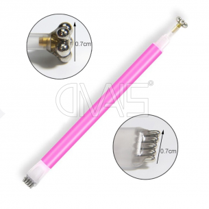 Calamita Magnete Doppia Forma Flowers Stripes