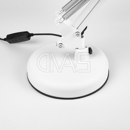 Lampada Tavolo Led Con Base e Morsetto Ultralight