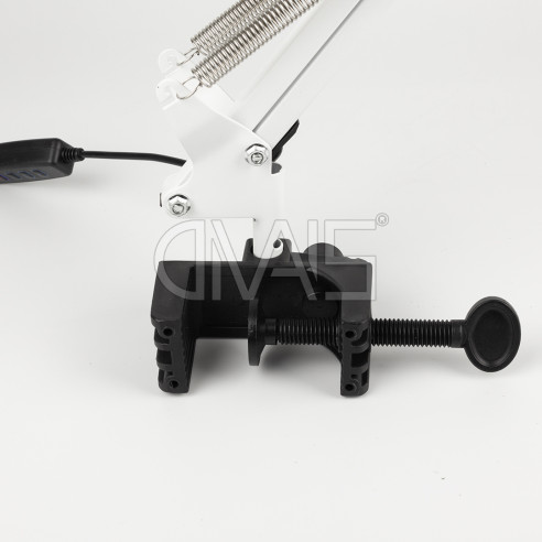 Lampada Tavolo Led Con Base e Morsetto Ultralight