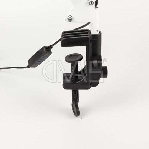 Lampada Tavolo Led Con Base e Morsetto Ultralight