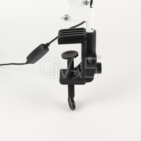 Lampada Tavolo Led Con Base e Morsetto Ultralight