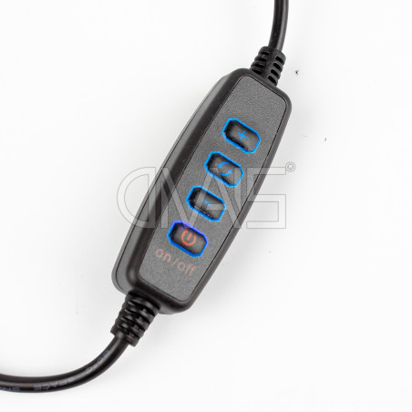 Lampada Tavolo Led Con Base e Morsetto Ultralight