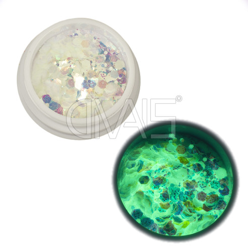 Pacchetto Decorazioni Strass Fluo Nail Night Effect