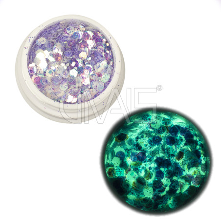 Pacchetto Decorazioni Strass Fluo Nail Night Effect