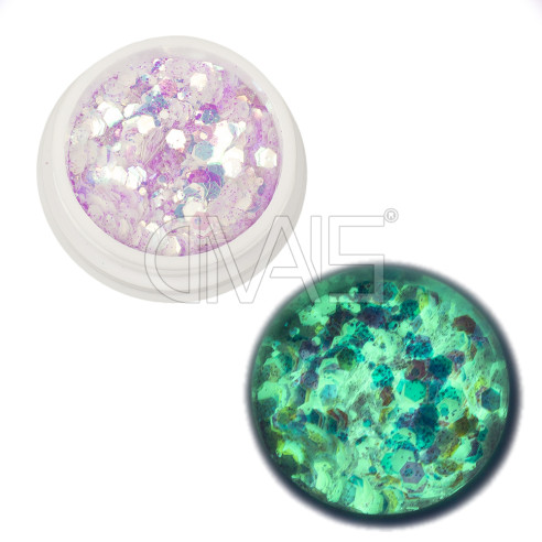 Pacchetto Decorazioni Strass Fluo Nail Night Effect