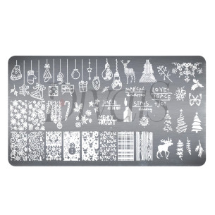 Piastra Stamping Xmas 2