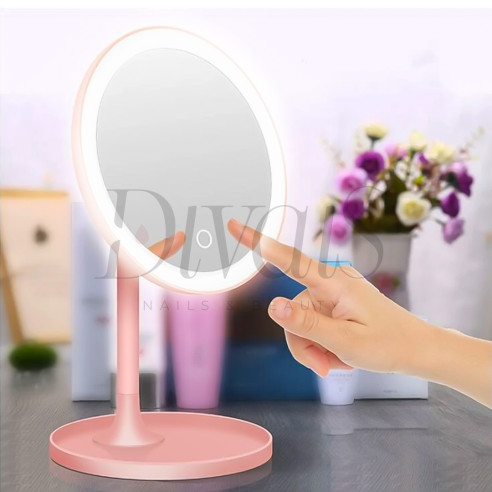 Specchio Make Up da Tavolo Ricaricabile