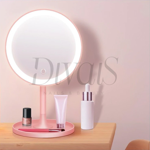 Specchio Make Up da Tavolo Ricaricabile