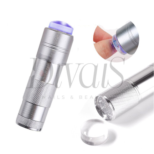 Mini Lampada Uv Torcia 9 Led