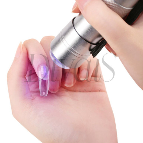 Mini Lampada Uv Torcia 9 Led