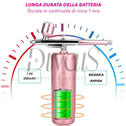 Aerografo Professionale Ricaricabile Per Estetista