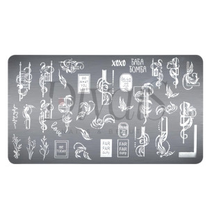 Piastra Stamping Fantasy FG054