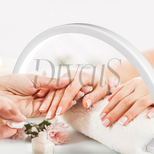 Lampada Da Tavolo Curva Moon Light Led Professionale