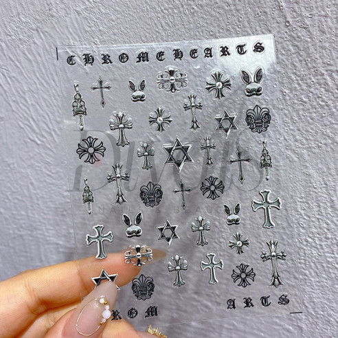 Stickers Nails 5D TS1024