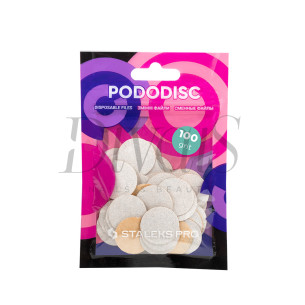 Dischi Abrasivi Adesivi STALEKS PODODISC misura M - Grana 100