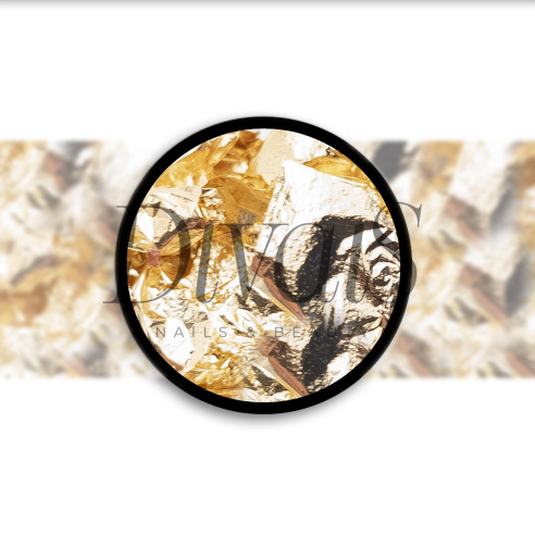 Mix Foglie Metalli Per Decorazione Unghie