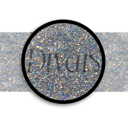 Mix Micro Pailettes Grey Per Decorazione Unghie