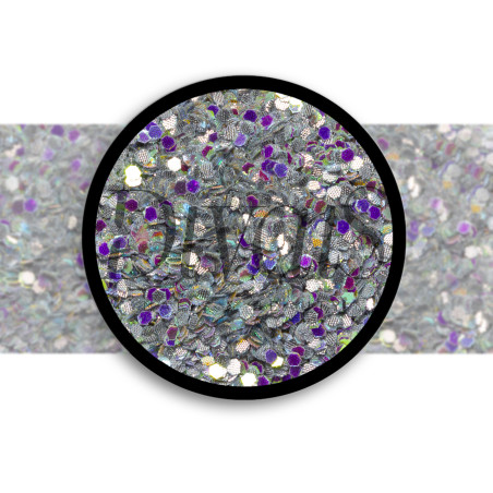 Mix Micro Pailettes Grey Per Decorazione Unghie