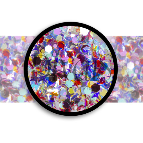 Mix Pailettes Varie Forme Per Decorazione Unghie