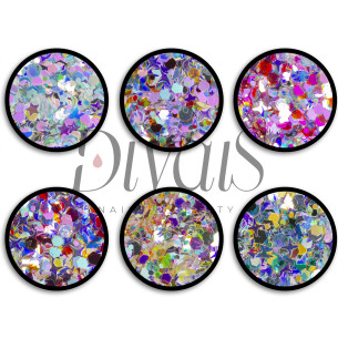Mix Pailettes Varie Forme Per Decorazione Unghie